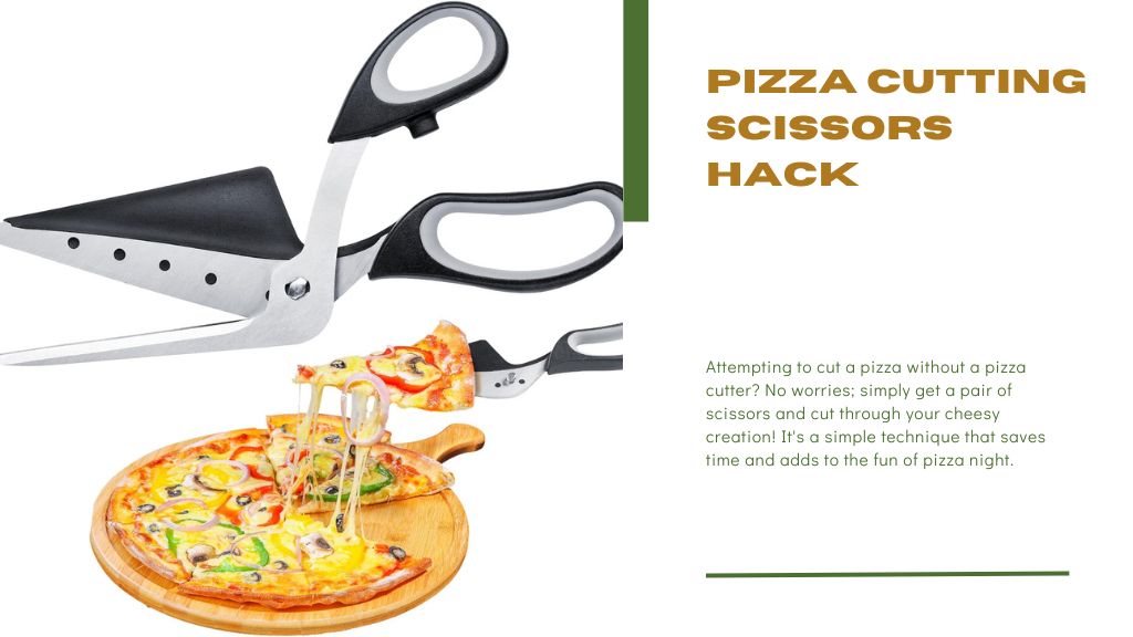 Pizza Cutting Scissors Hack